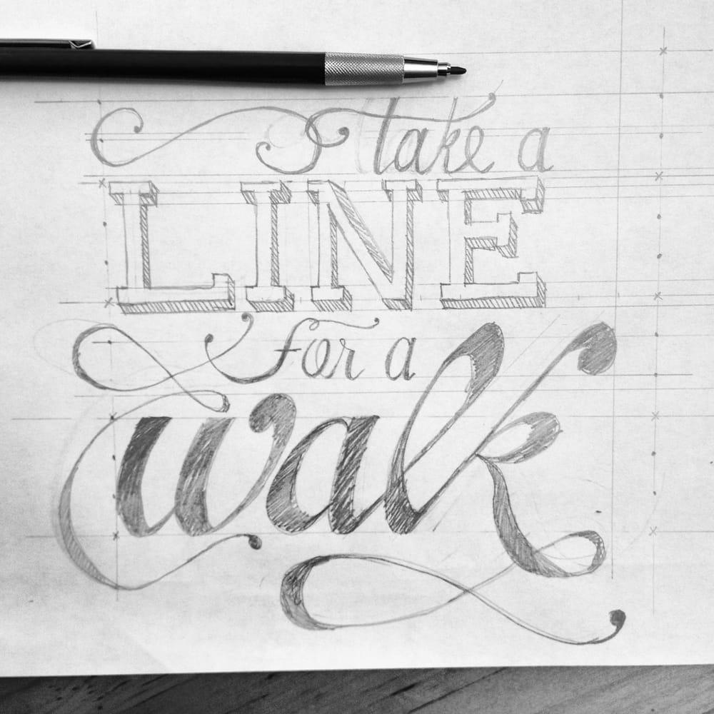 Take a line for a walk - image 1 - student project