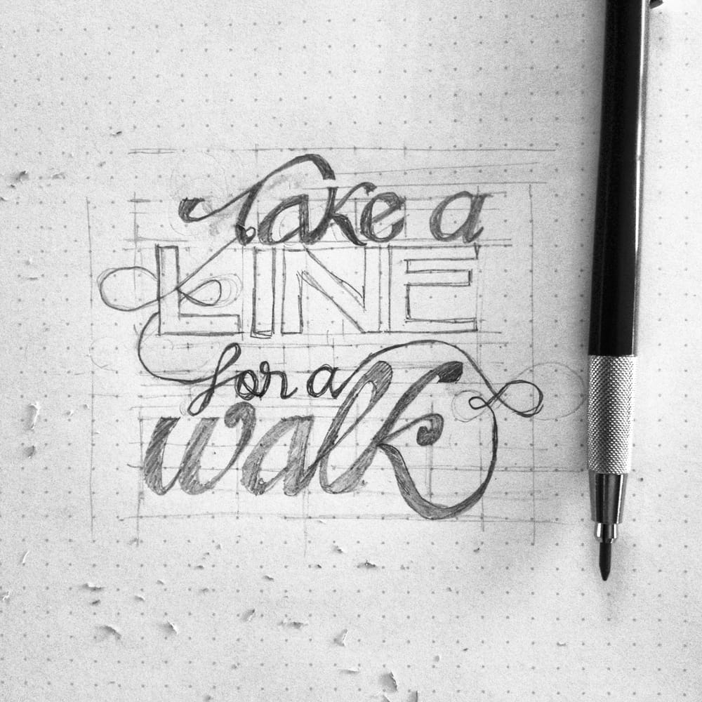 Take a line for a walk - image 2 - student project