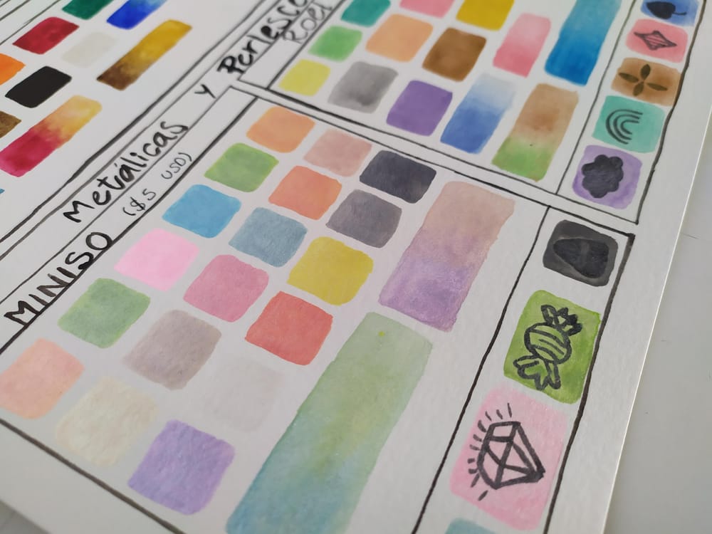 Swatch de acuarelas - image 3 - student project