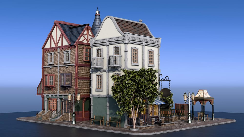 Victorian Street Scene - image 2 - student project