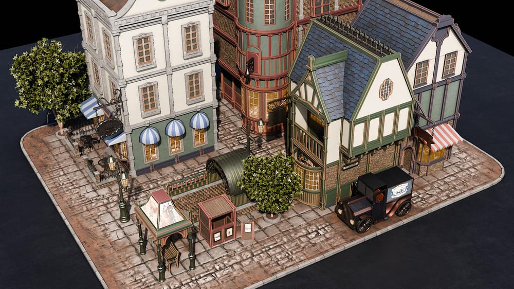Victorian Street Scene - image 4 - student project