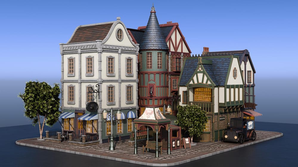 Victorian Street Scene - image 1 - student project