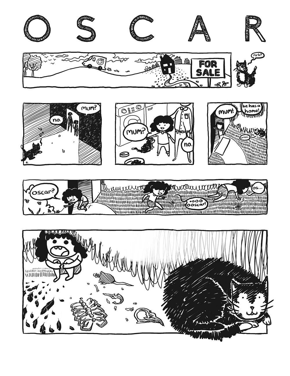 Oscar the Cat - image 2 - student project