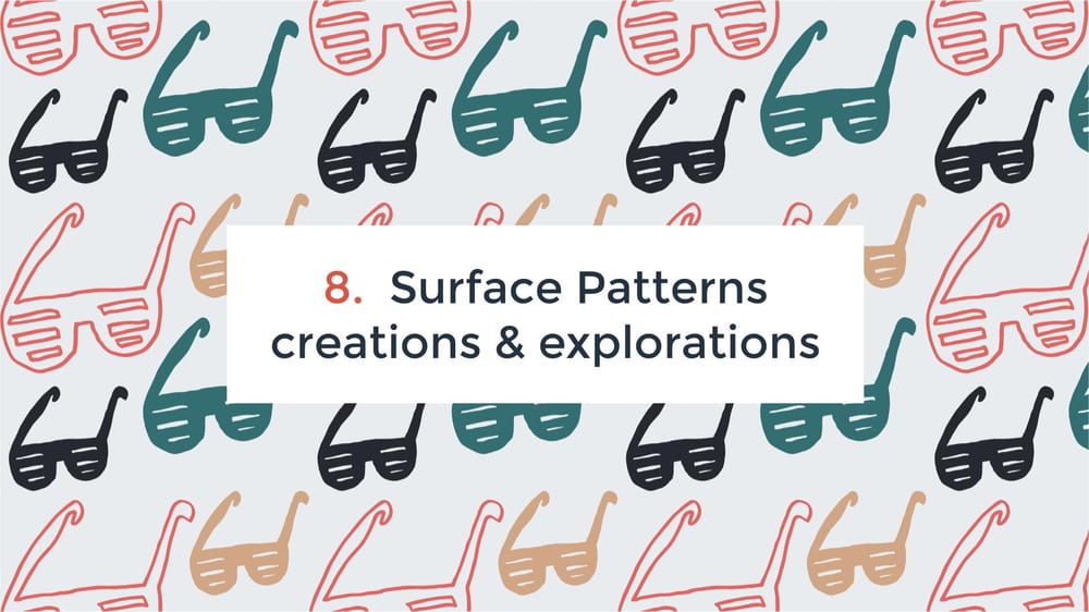 Happy Patterns | Surface Design Pattern - The Fun Way! - image 5 - student project