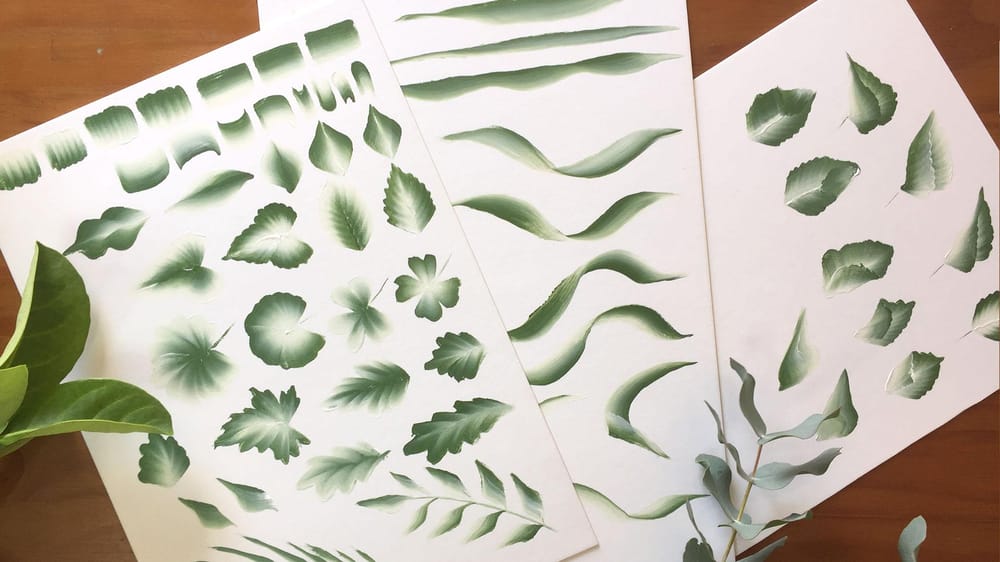 One Stroke Painting | Florals - image 2 - student project