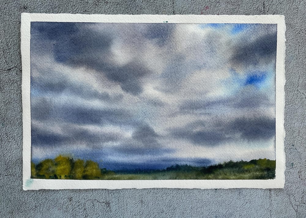 Cloudy sky practice - image 2 - student project