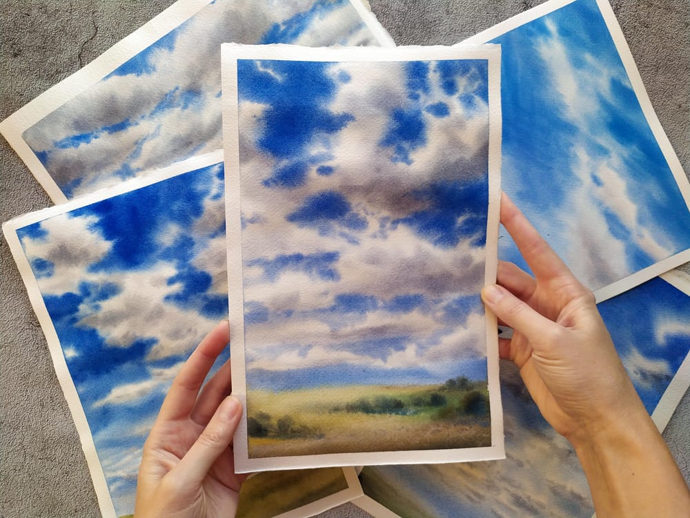White Clouds Practice - image 1 - student project