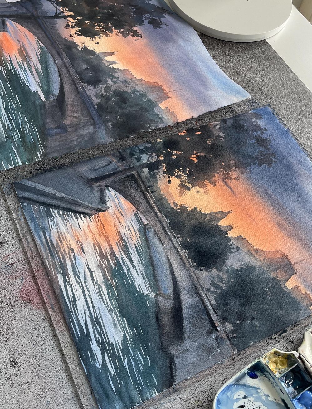 Sunset in Paris - image 2 - student project