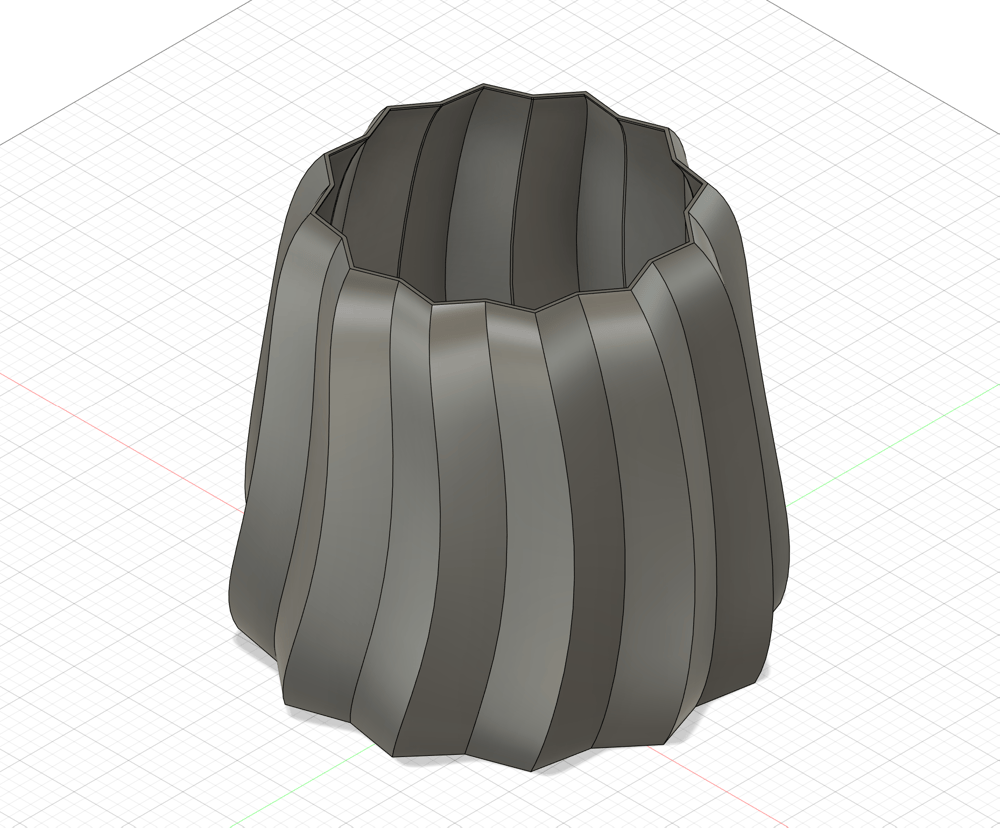 Twisted Vase - image 1 - student project