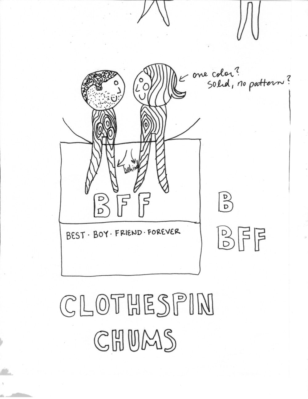 Clothespin Chums - image 2 - student project