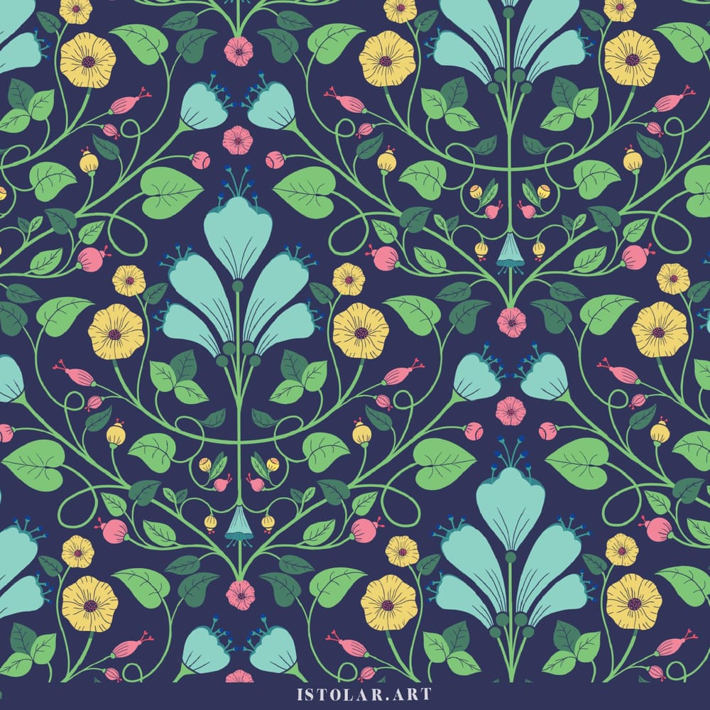 SYMMETRIC MORNING GLORY - image 1 - student project