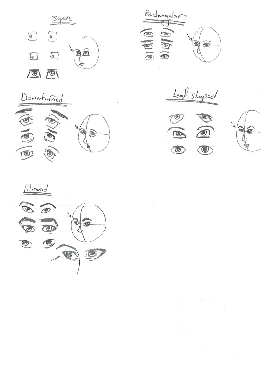 the eyes in 3/4 position - image 1 - student project