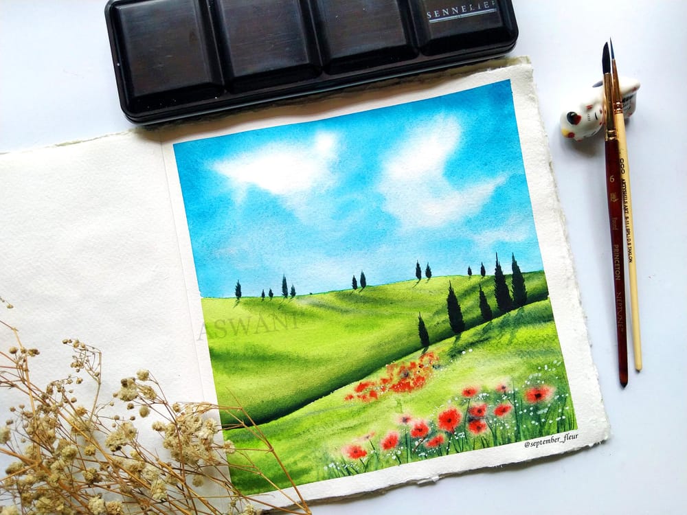 Watercolor Month -  30 day challenge - image 2 - student project