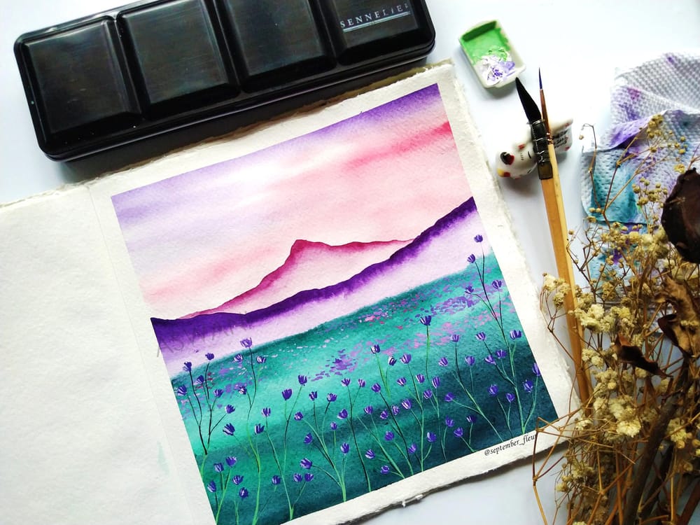 Watercolor Month -  30 day challenge - image 1 - student project