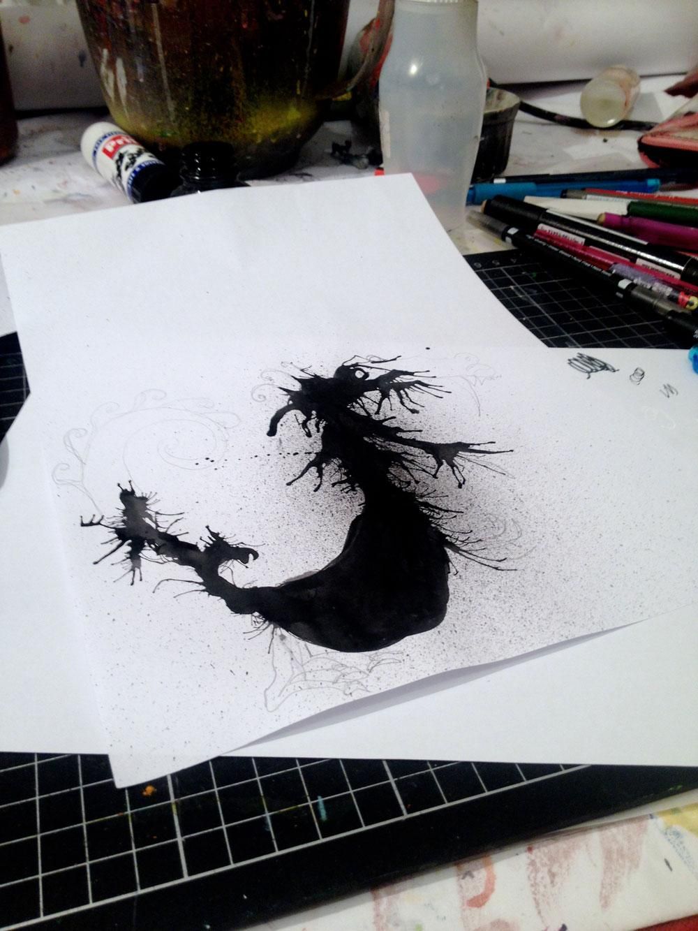 inky things - image 2 - student project