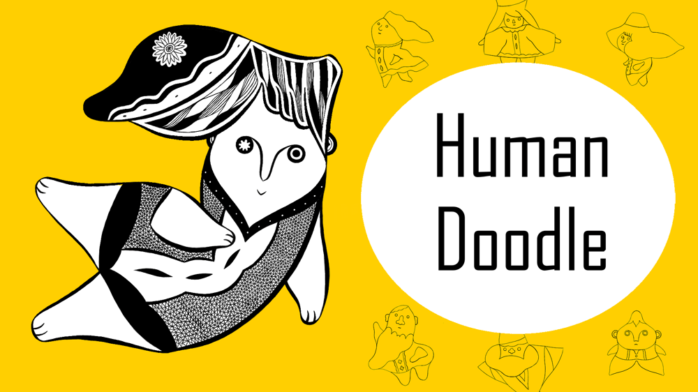 Human Doodle: Basics to Draw a Unique Character in Simple Steps - image 1 - student project