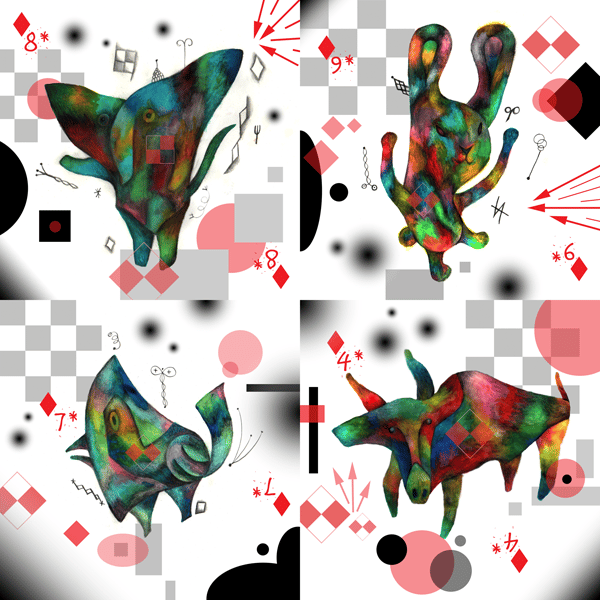 Series of playful animals - image 1 - student project