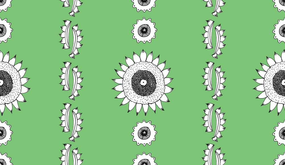 Sunflower Pattern Series - image 3 - student project