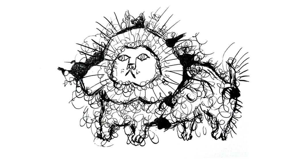 Lion Archer inspired by Ronald Searle - image 5 - student project