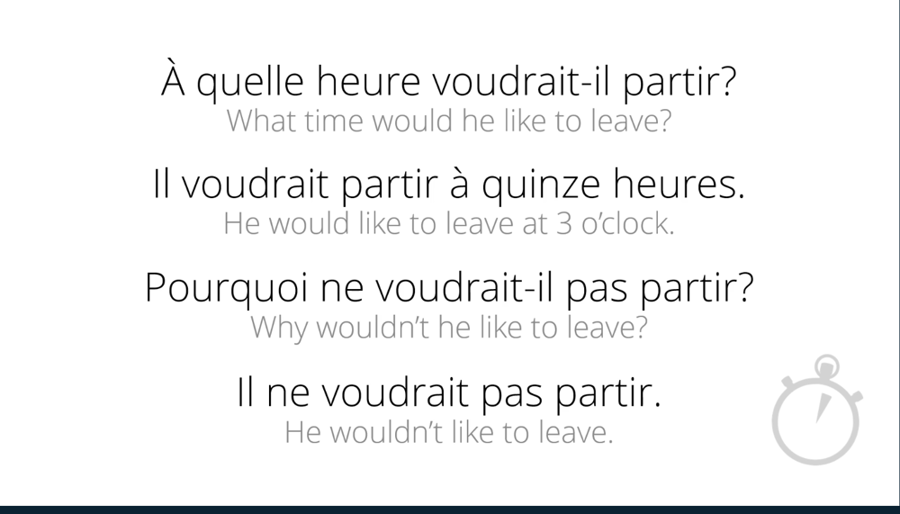 Structure 6 - conditional present / conditionnel présent - image 1 - student project