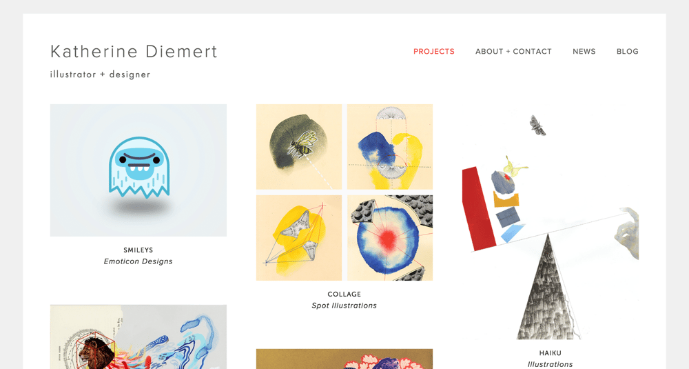 Hi! I'm Katherine, an illustrator + designer - image 1 - student project