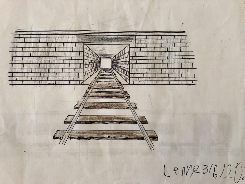 Stone bridge and house by Lenny - image 2 - student project