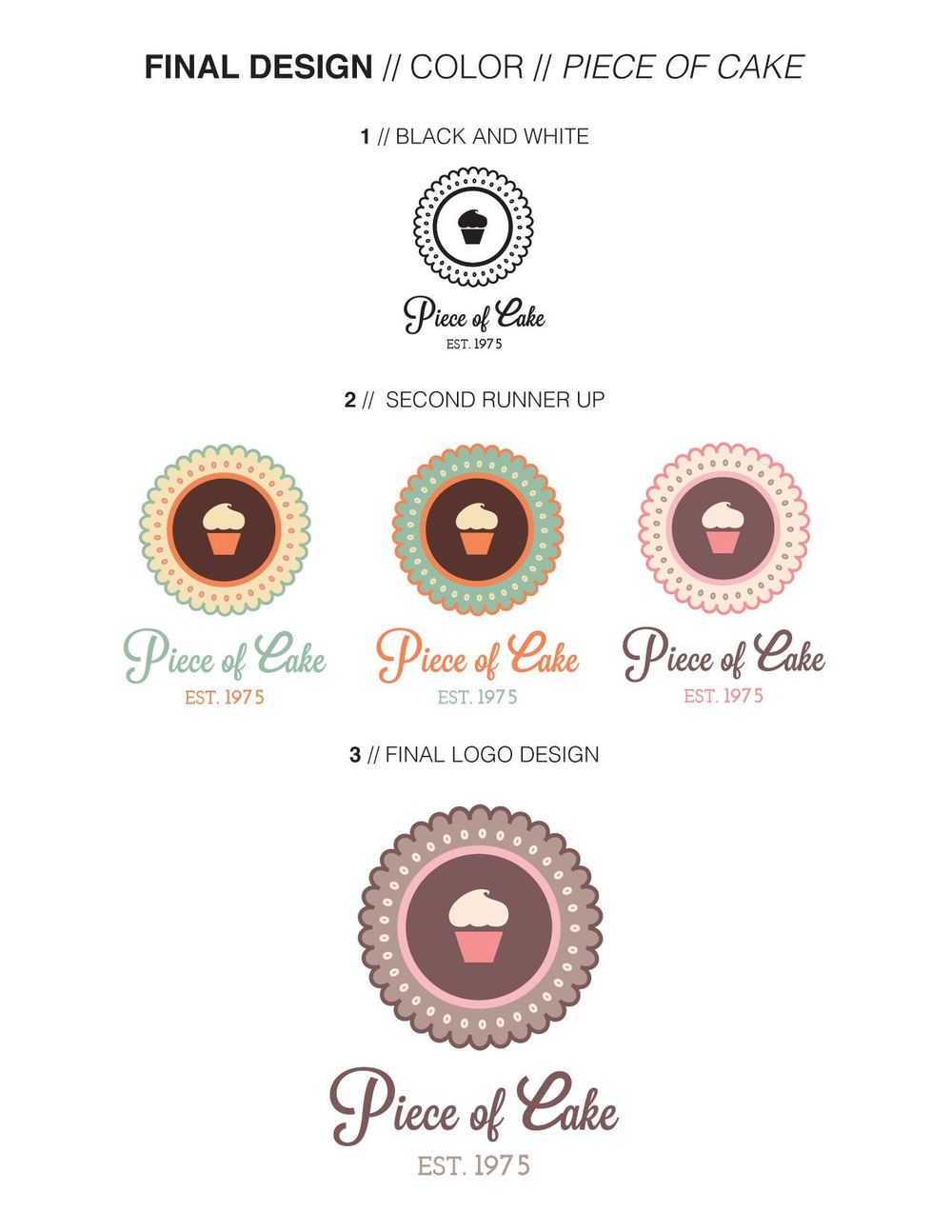 Updated: 3 different logos. - image 2 - student project