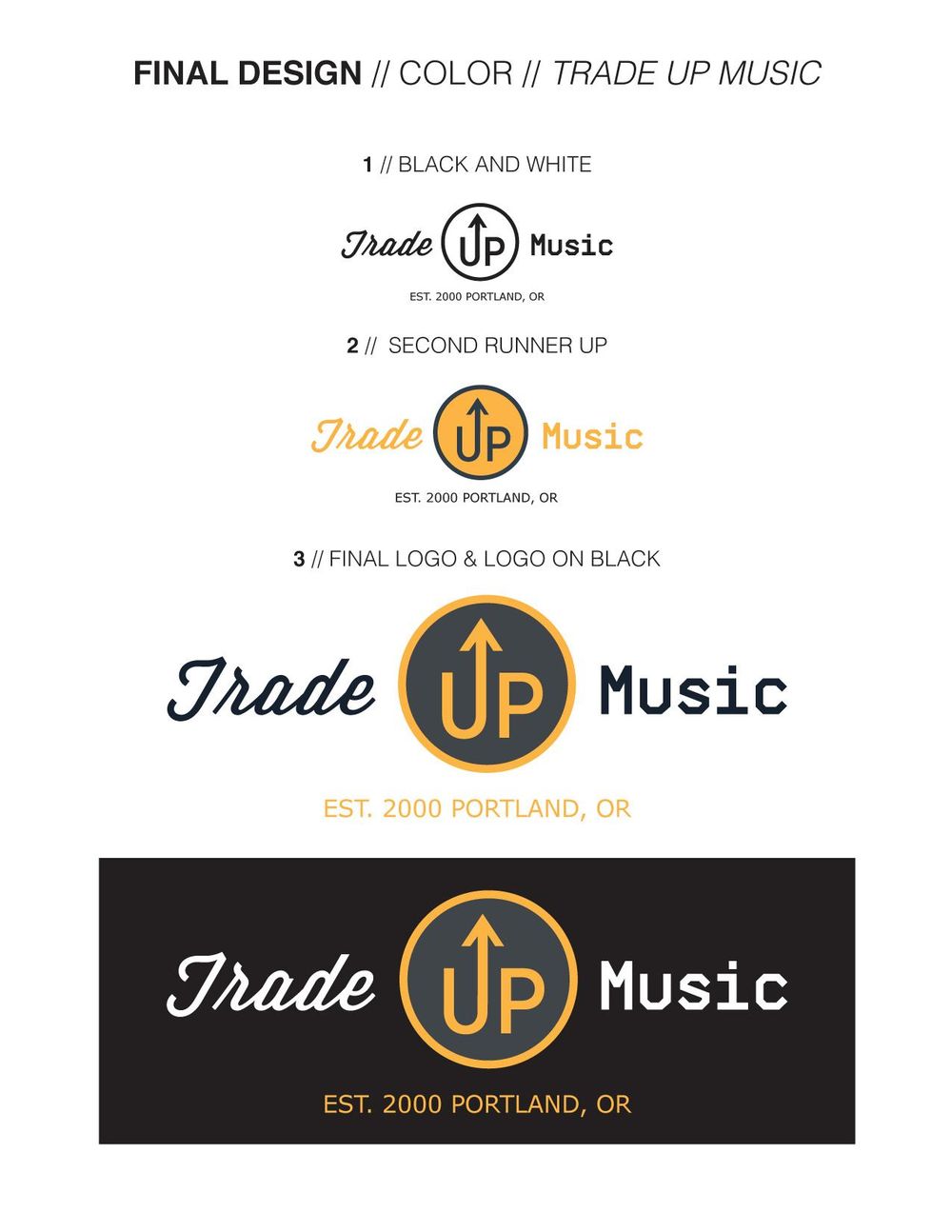 Updated: 3 different logos. - image 1 - student project