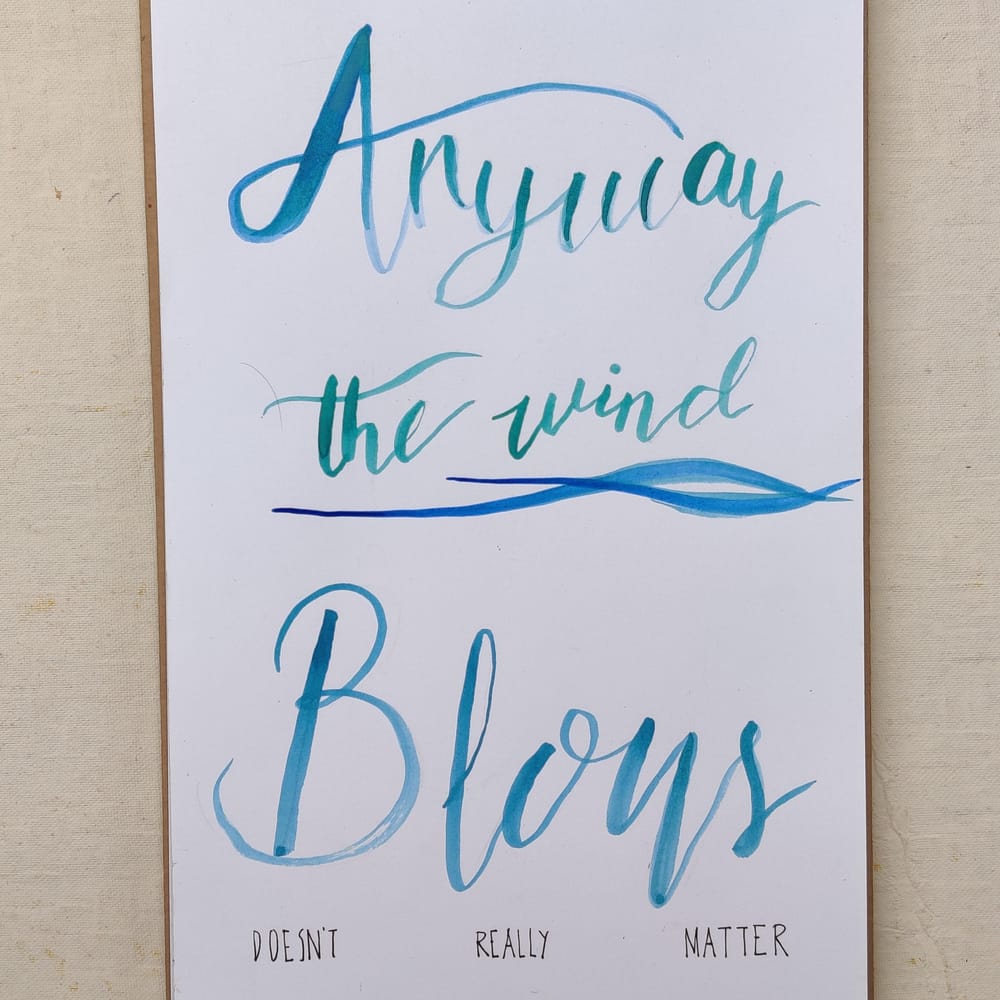 Fun with Bouncy lettering - image 1 - student project