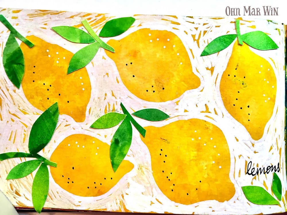 Zesty Lemons, sweet strawberries & fun florals - image 1 - student project