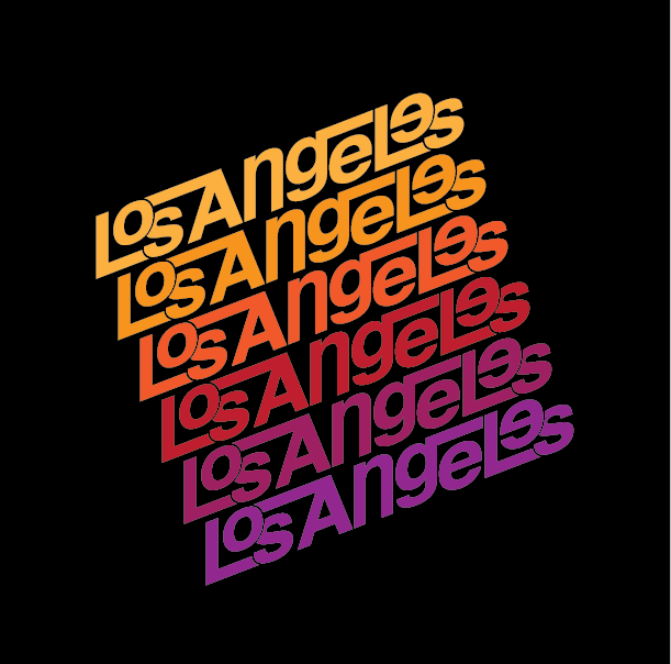 LA Wordmark - image 3 - student project