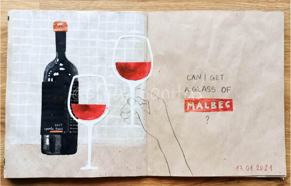 Illustrations from my wastepaper sketchbook - image 5 - student project