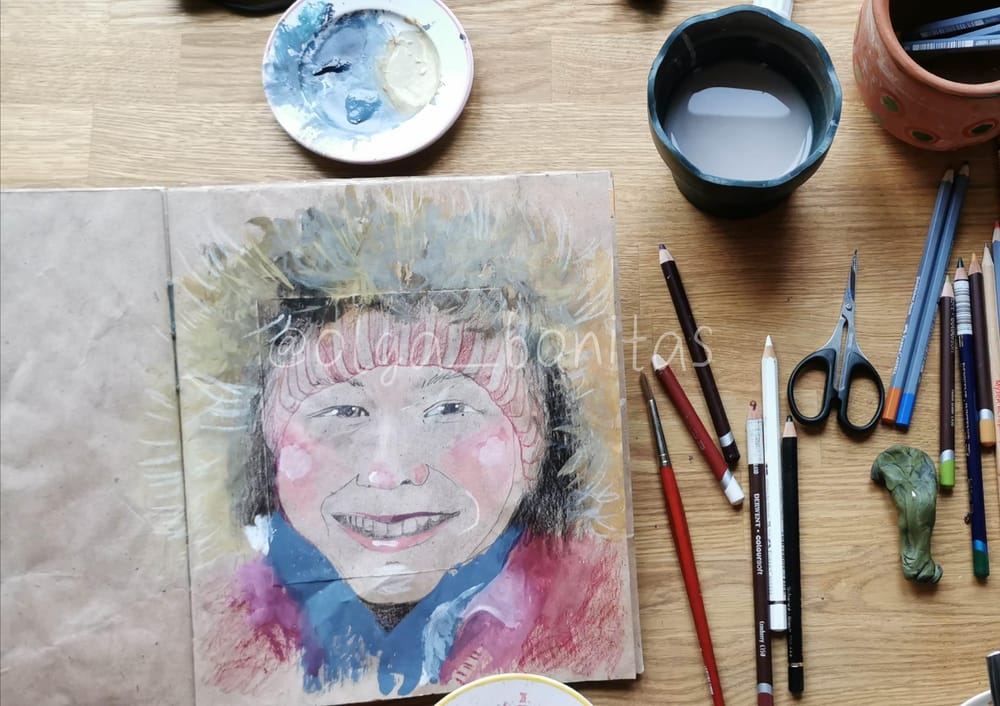 Illustrations from my wastepaper sketchbook - image 7 - student project
