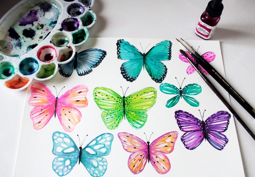Playful Butterflies - image 2 - student project