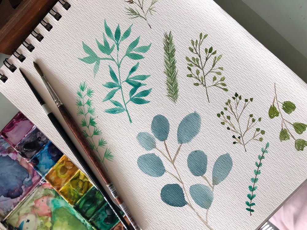 Pretty leaves - image 2 - student project