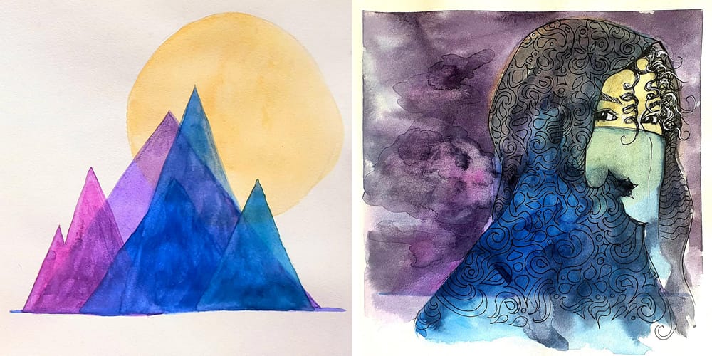 14 Days of Art #fearlessartchallenge - image 10 - student project