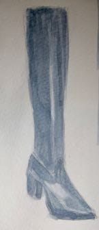 country clothing catalogue watercolour shoes - image 2 - student project