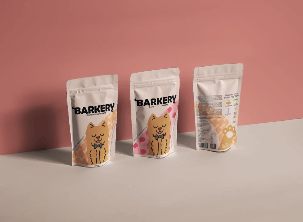 Barkery - Dog Treats Packaging - image 4 - student project