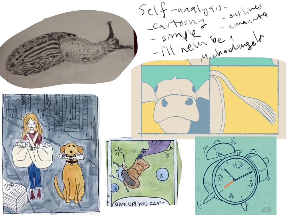 Working towards a style - image 6 - student project