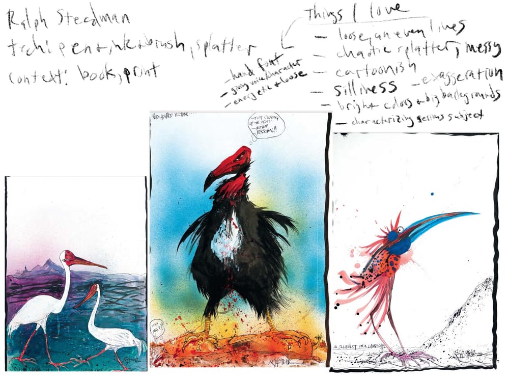 Working towards a style - image 10 - student project