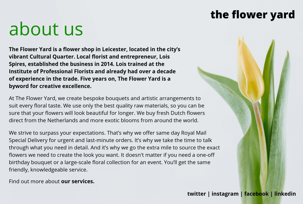 Clarify Your Copy: Example Project - image 1 - student project