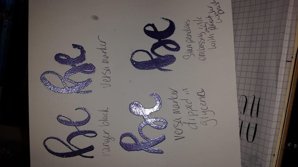 my embossing journey - image 2 - student project