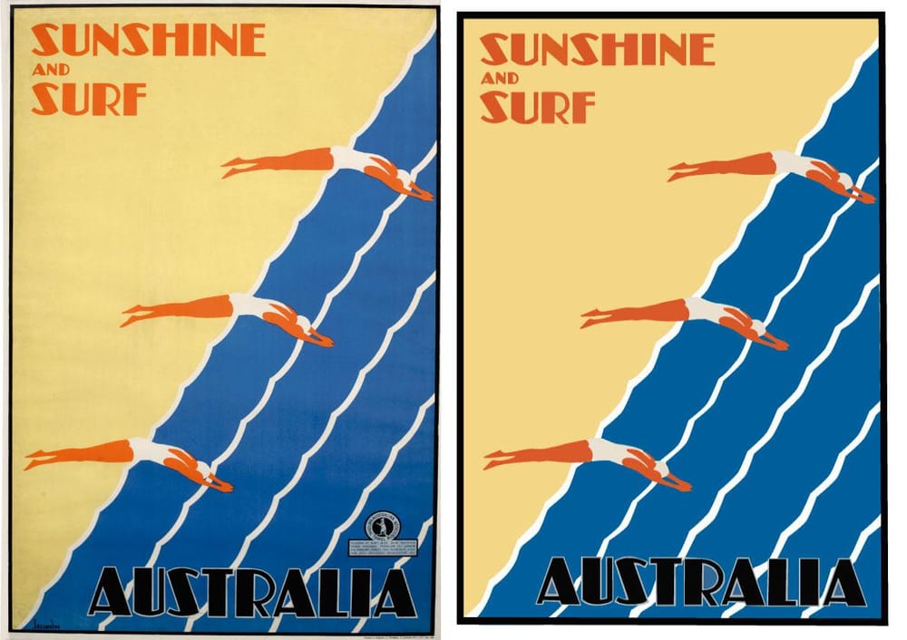 2 vintage posters - image 2 - student project
