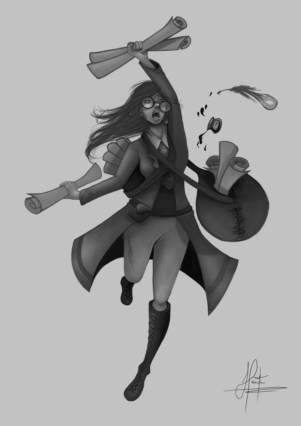 Scholar Fantasy Design - image 6 - student project