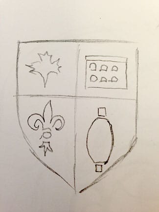 Lemieux Family Crest - image 1 - student project