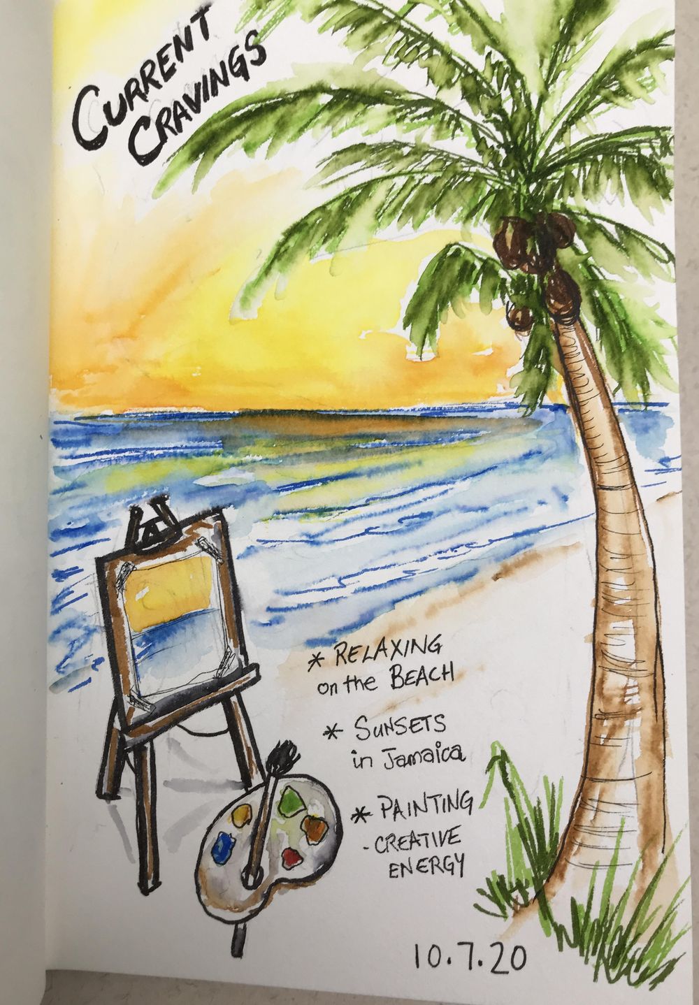 Illustrated Journaling: 14 Days of Prompts - image 2 - student project