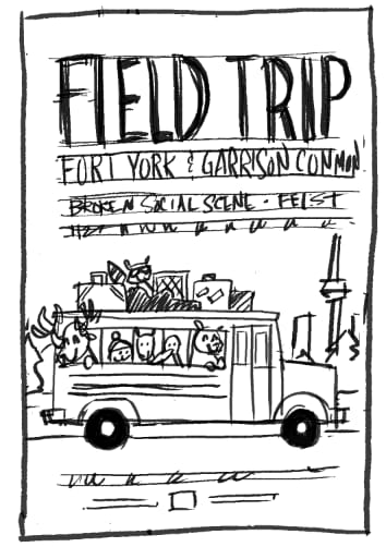 FIELD TRIP ft. Broken Social Scene, Feist & Bloc Party - image 14 - student project