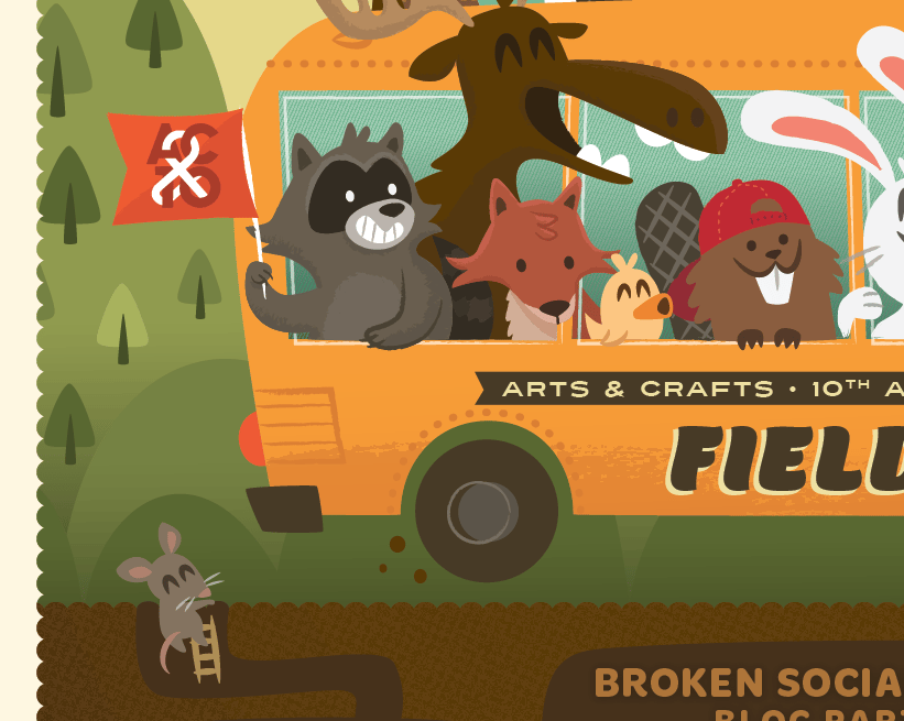FIELD TRIP ft. Broken Social Scene, Feist & Bloc Party - image 6 - student project