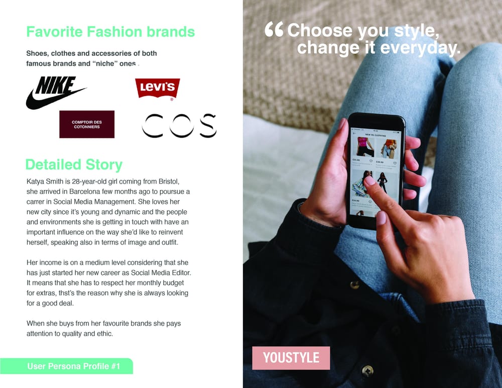 Youstyle: Choose your style, Change it everyday" - image 3 - student project