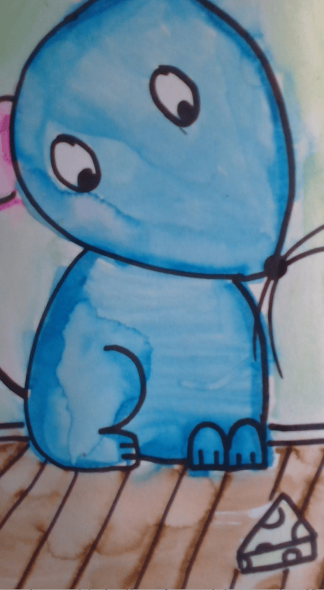 Avery (6 years old) drew this mouse - image 1 - student project